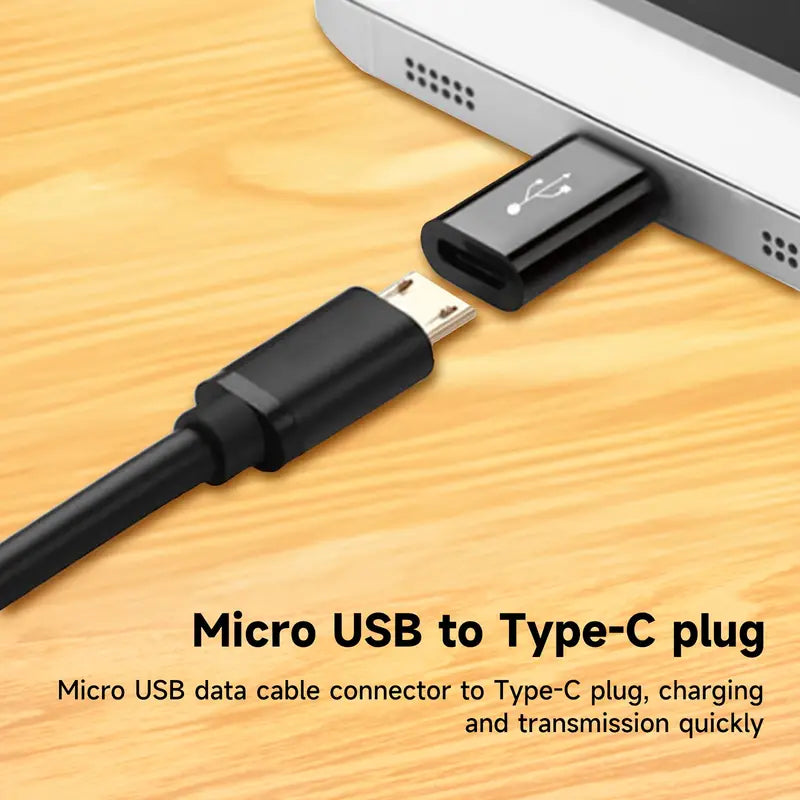 12pcs USB-C to USB 3.0 Adapters - High-Speed Data Transfer & Charging, OTG MiniUSB Power Mode, Compatible with Android & iOS Devices, No Battery Needed, Data Transfer Accessories | Modern USB Design | Compact Size