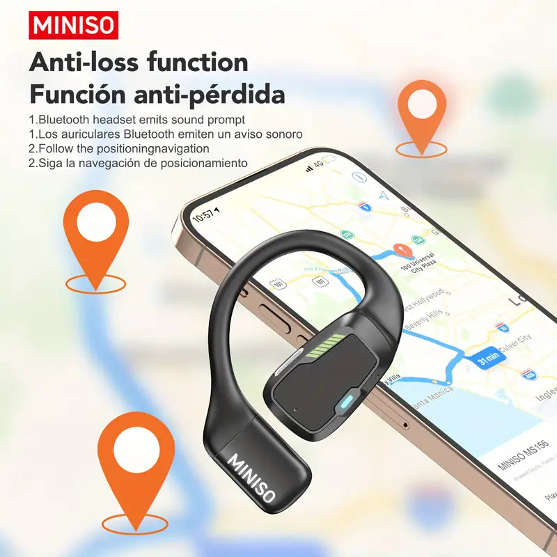 AI Translator Earbuds with 144 Language Real-Time Translation, Noise Cancelling Smart Headphones with Touch Control, Compatible for Travel,Gaming,Work,Fitness, Compatible with Smartphones (No Charger Included) Wired Earbuds For Iphone