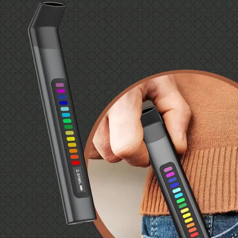 Intelligent respiratory trainer, USB rechargeable respiratory trainer with ABS shell - portable home gym system, enhances respiratory skills, reduces heart rate, improves oral breathing, including 12 better control modes