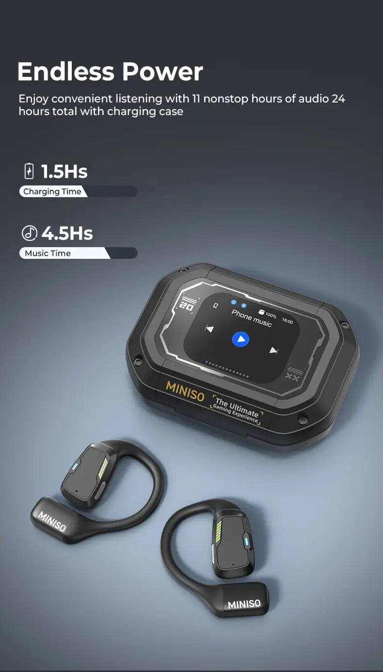 AI Translator Earbuds with 144 Language Real-Time Translation, Noise Cancelling Smart Headphones with Touch Control, Compatible for Travel,Gaming,Work,Fitness, Compatible with Smartphones (No Charger Included) Wired Earbuds For Iphone