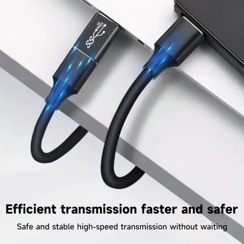 12pcs USB-C to USB 3.0 Adapters - High-Speed Data Transfer & Charging, OTG MiniUSB Power Mode, Compatible with Android & iOS Devices, No Battery Needed, Data Transfer Accessories | Modern USB Design | Compact Size